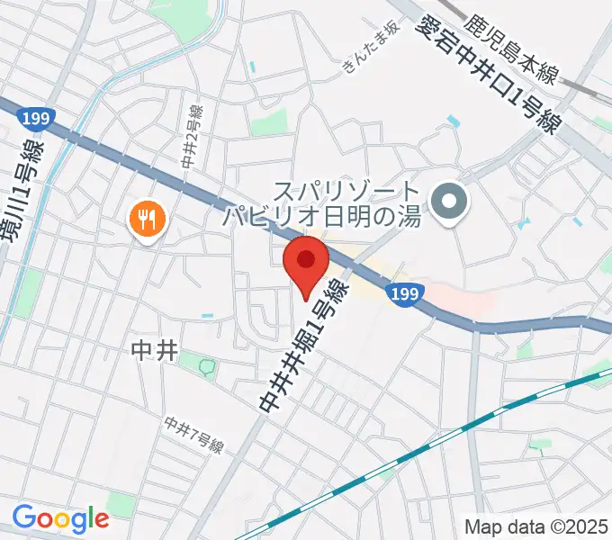 マメット音楽教室の地図