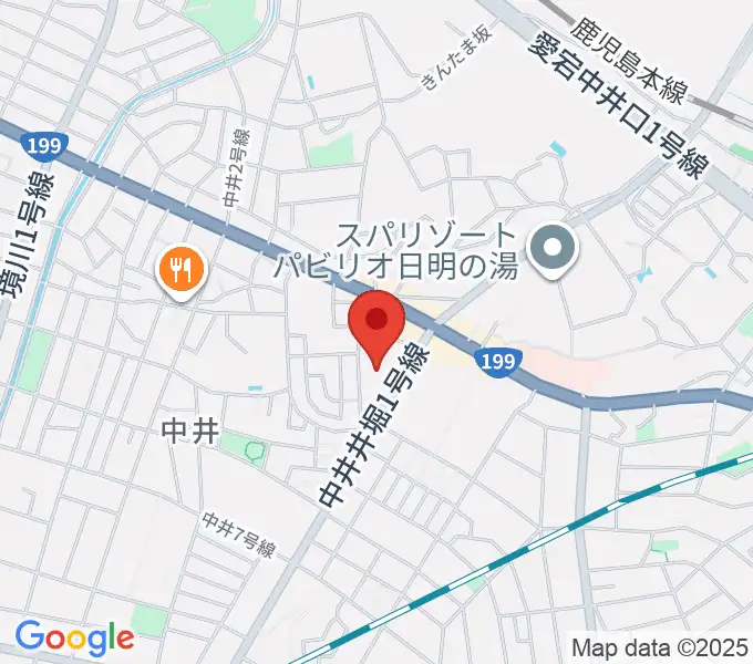 マメット音楽教室の地図