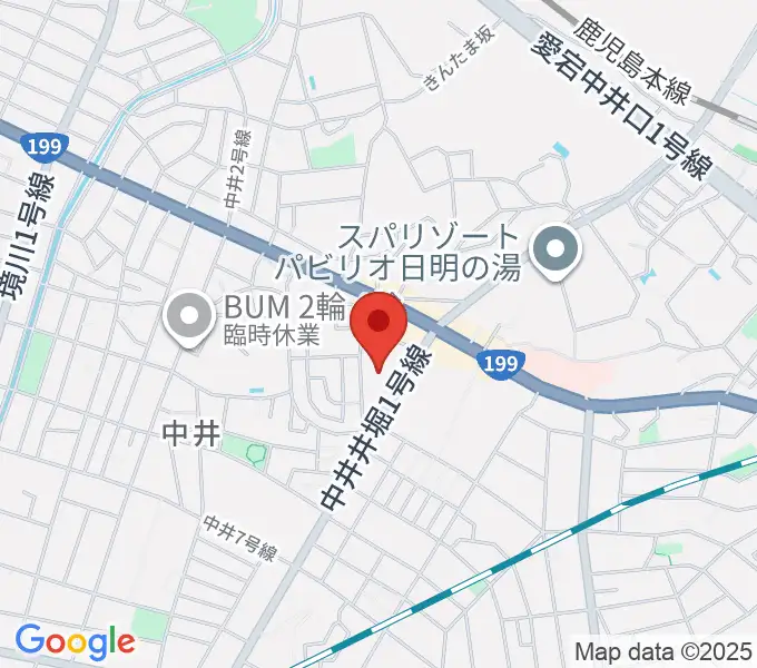 マメット音楽教室の地図