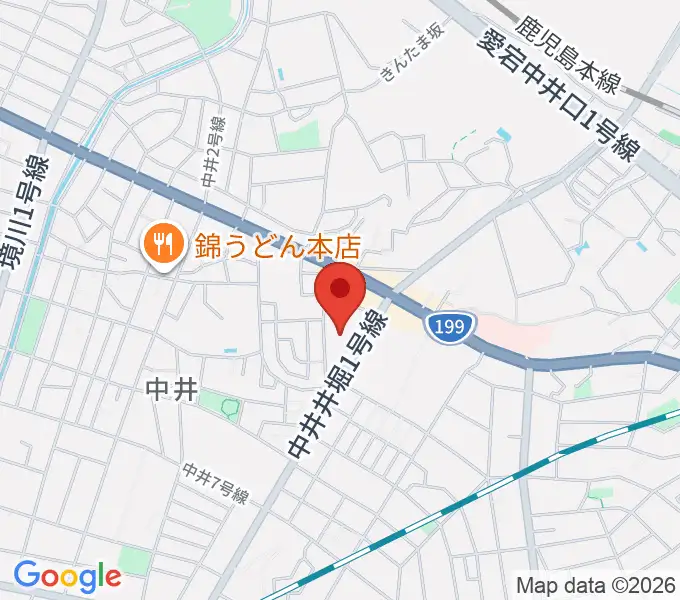 マメット音楽教室の地図