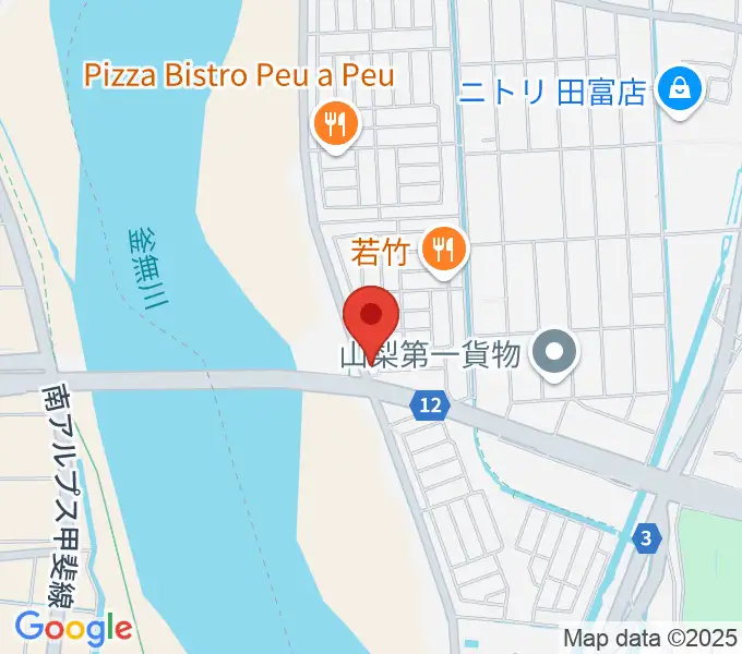 アキピアノ教室の地図