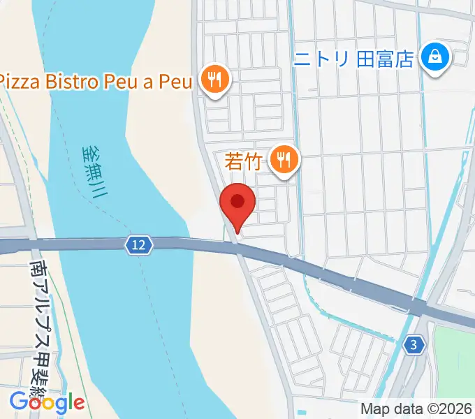 アキピアノ教室の地図