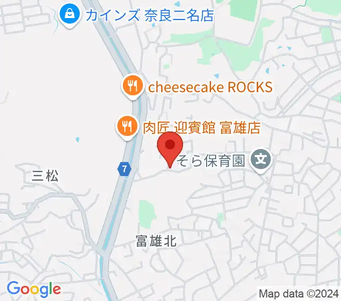 あっぷる音楽教室 とみお北教室の地図