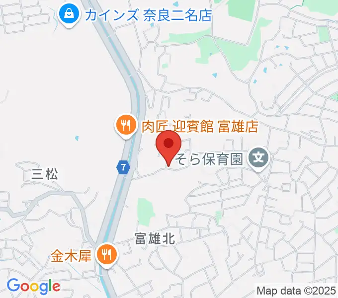 あっぷる音楽教室 とみお北教室の地図