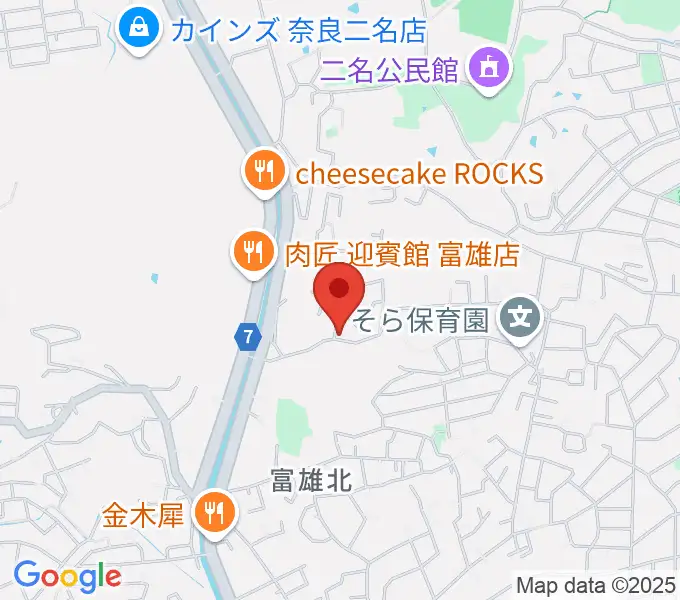 あっぷる音楽教室 とみお北教室の地図