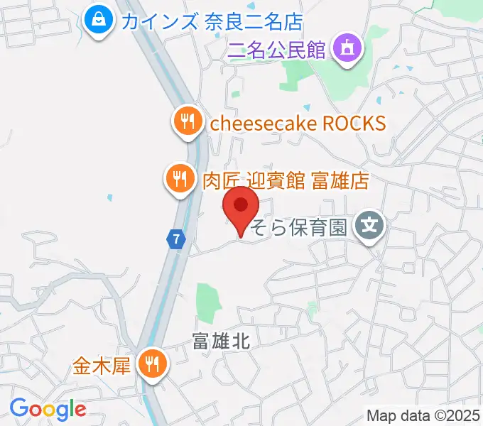 あっぷる音楽教室 とみお北教室の地図