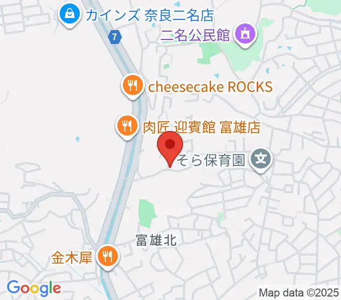 あっぷる音楽教室 とみお北教室の地図
