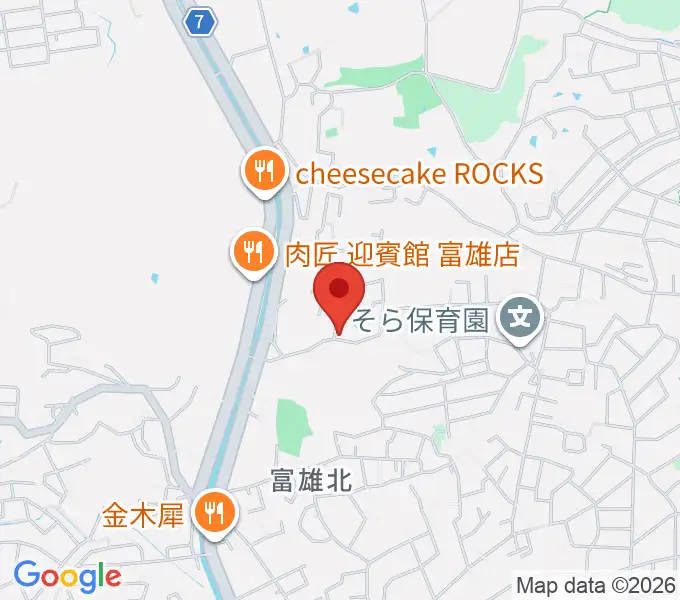 あっぷる音楽教室 とみお北教室の地図