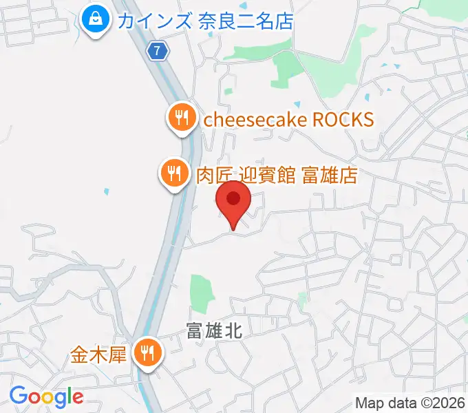 あっぷる音楽教室 とみお北教室の地図