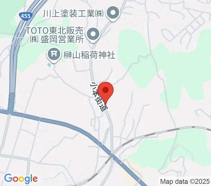 高野ヴォーカル・ピアノ音楽教室の地図