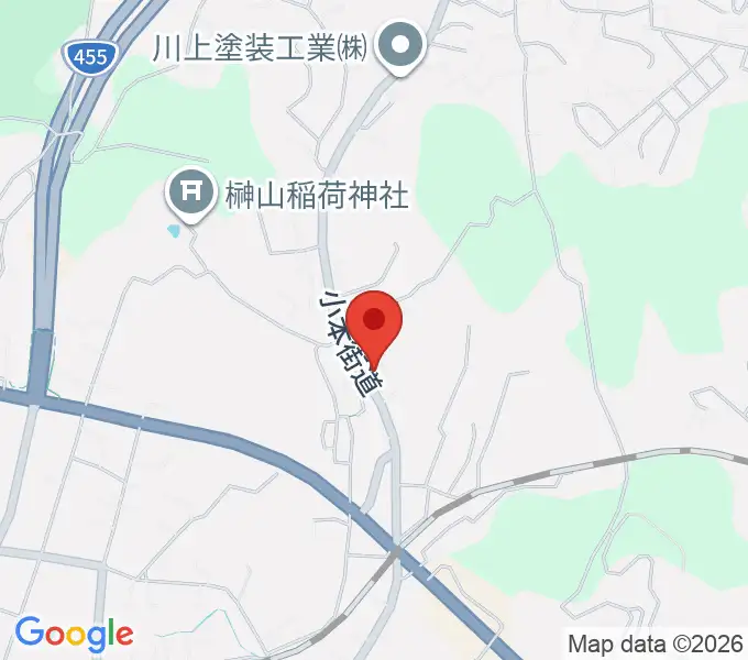 高野ヴォーカル・ピアノ音楽教室の地図