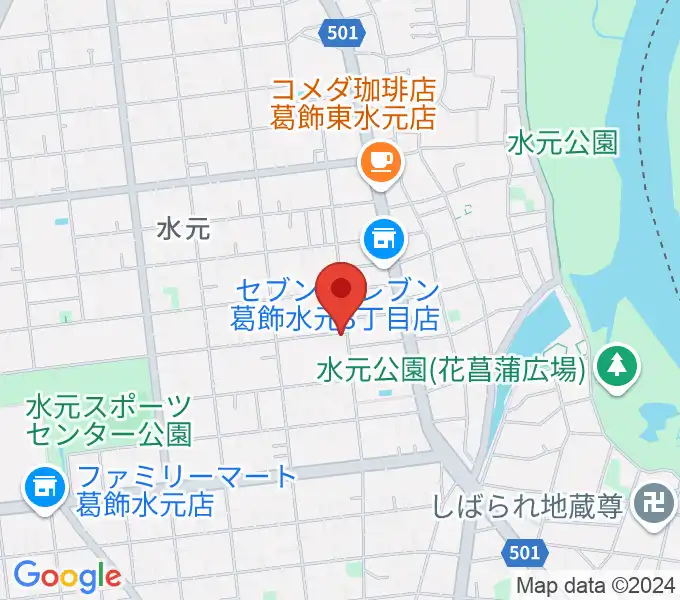 吉村ピアノ・リトミック教室の地図