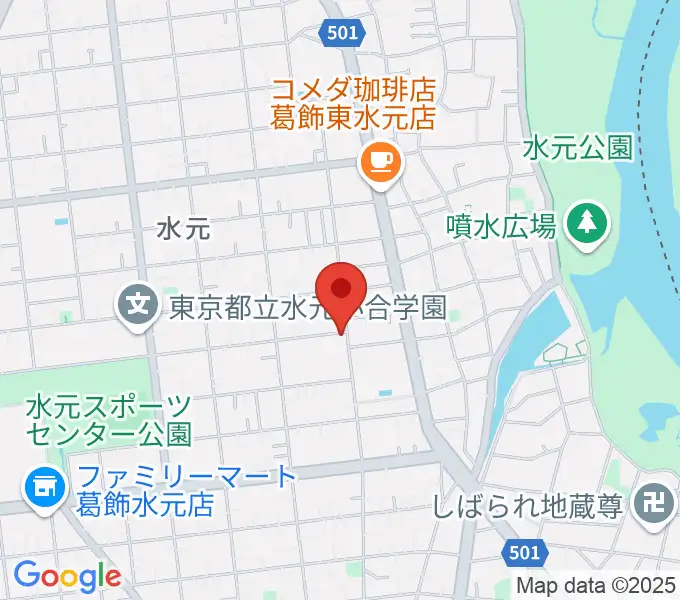 吉村ピアノ・リトミック教室の地図
