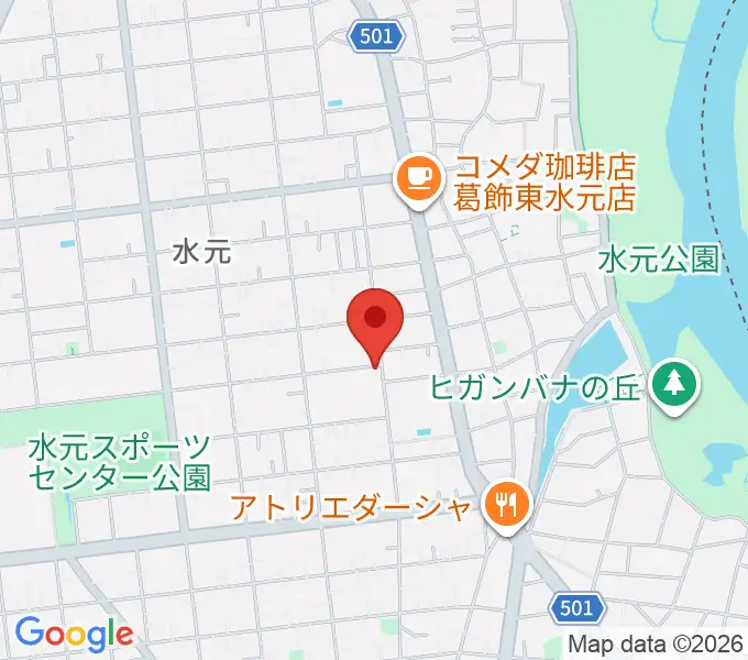 吉村ピアノ・リトミック教室の地図