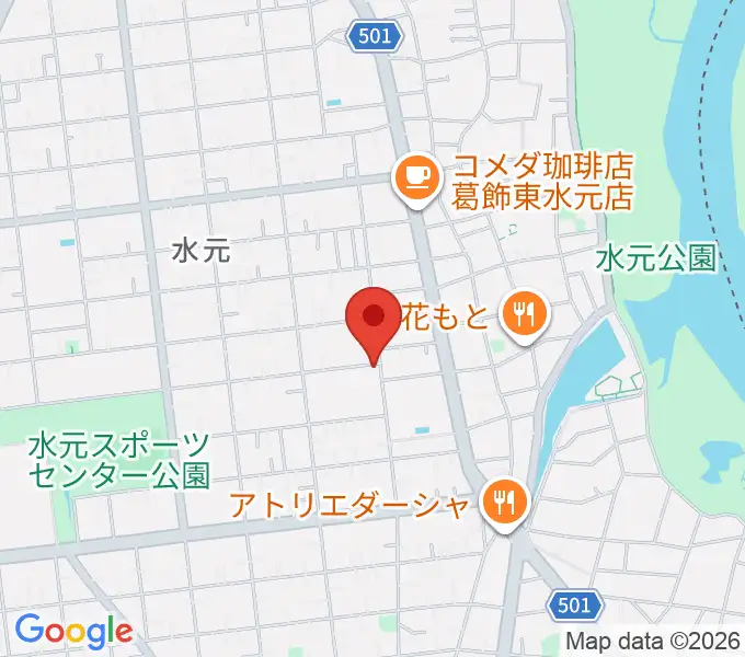 吉村ピアノ・リトミック教室の地図