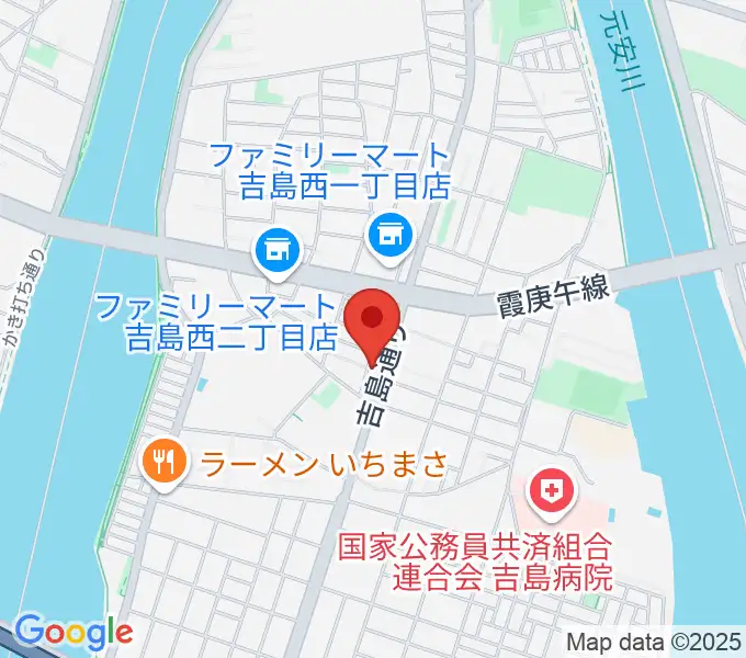 スタジオイマジンの地図