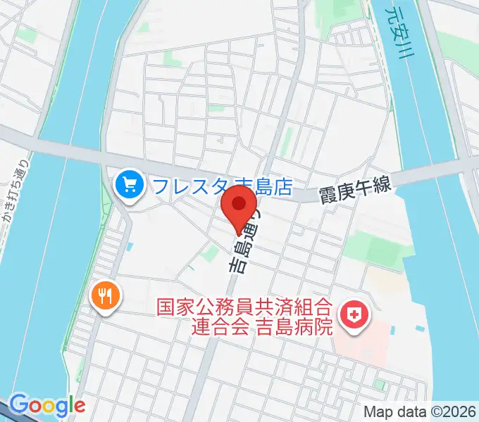 スタジオイマジンの地図