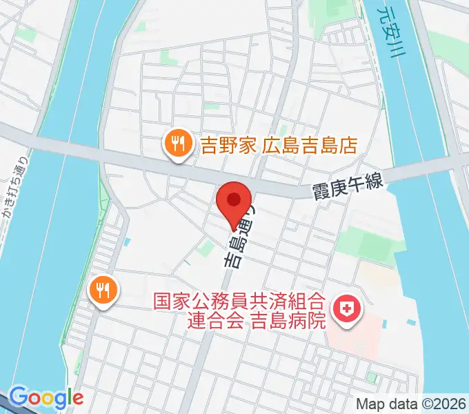 スタジオイマジンの地図