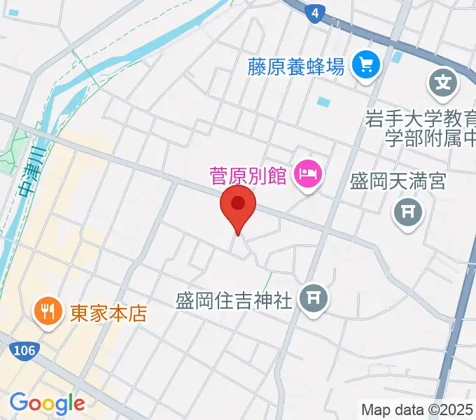 あみかピアノ・英語教室の地図