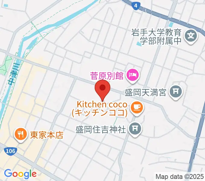 あみかピアノ・英語教室の地図