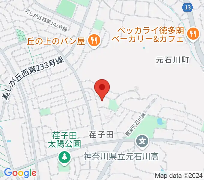 ラルゴピアノ教室の地図