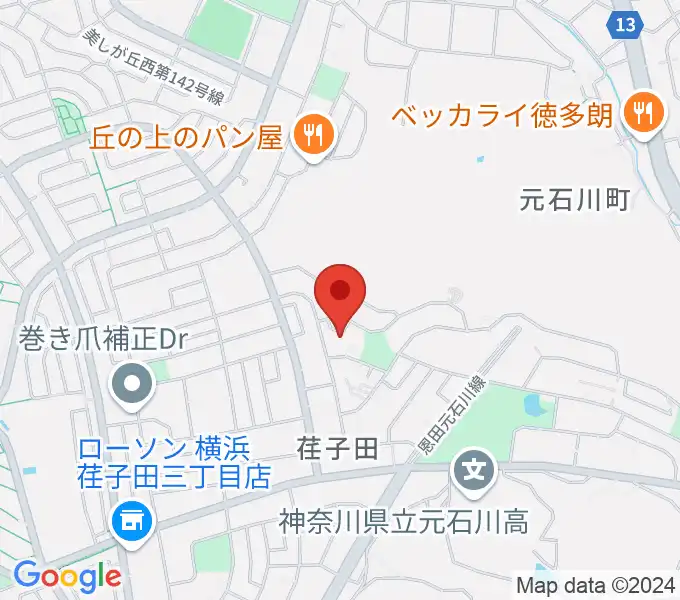 ラルゴピアノ教室の地図