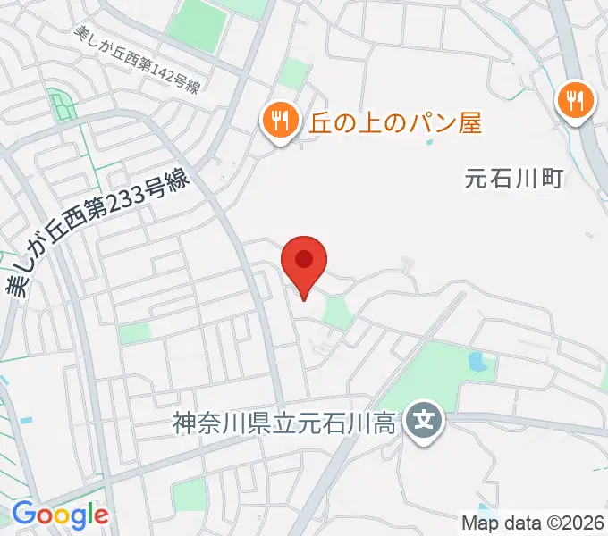 ラルゴピアノ教室の地図