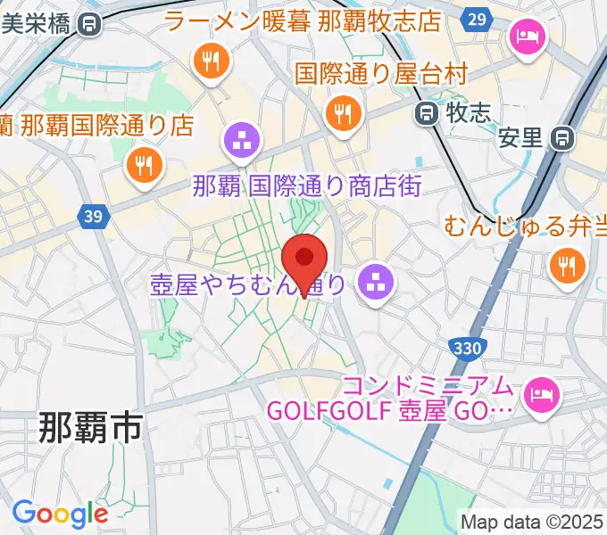 知名オーディオの地図
