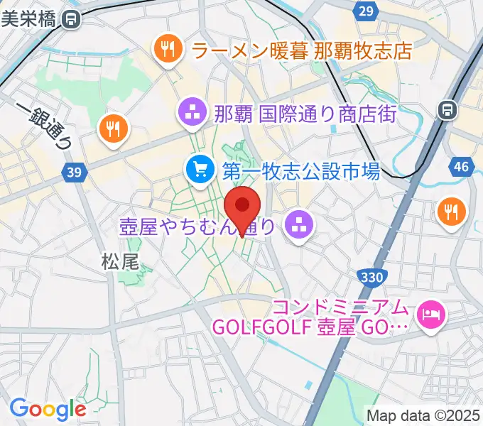 知名オーディオの地図