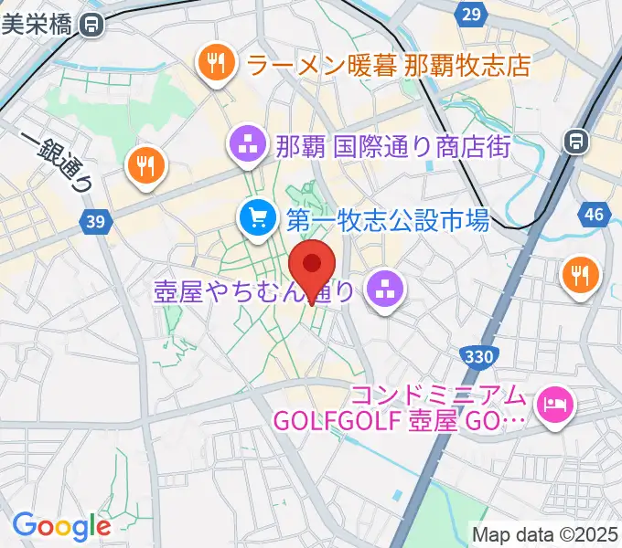知名オーディオの地図