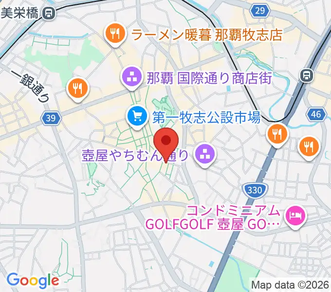 知名オーディオの地図