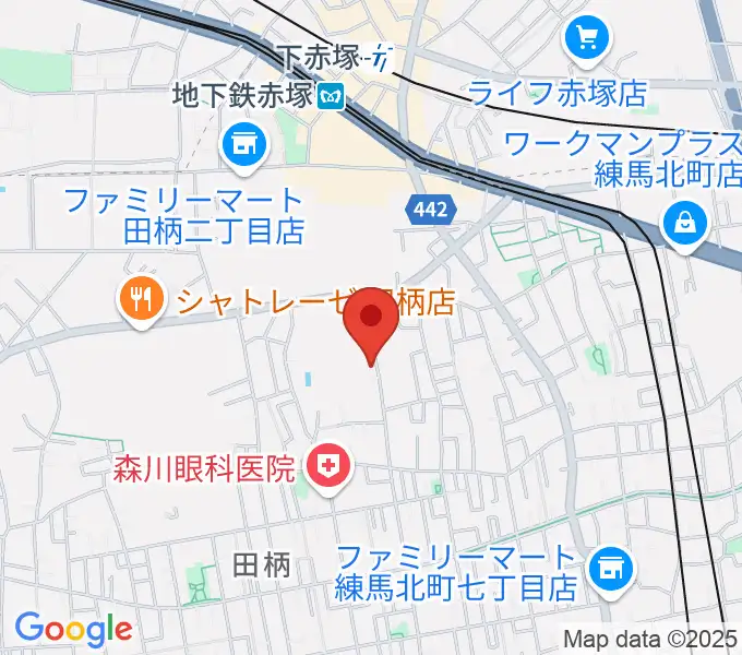 吉田音楽教室の地図