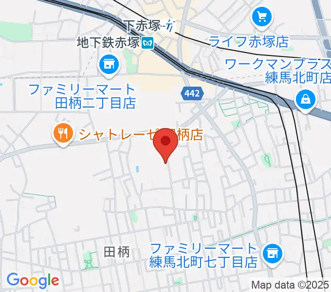 吉田音楽教室の地図