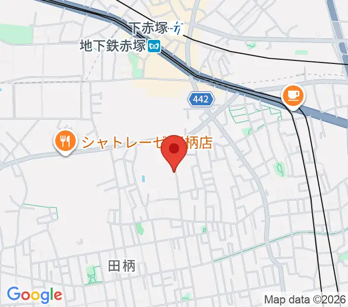 吉田音楽教室の地図