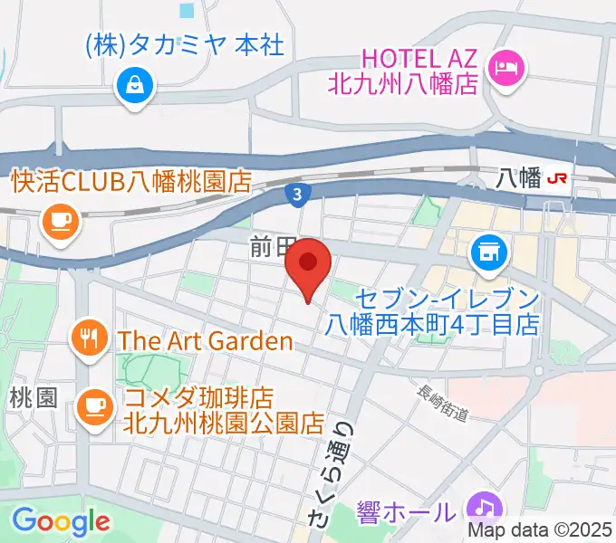 フルート＆ピアノ教室 癒音工房の地図