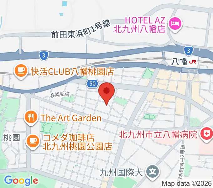 フルート＆ピアノ教室 癒音工房の地図