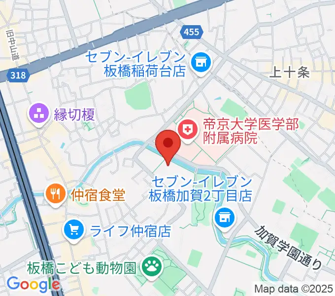 小出ピアノ教室・フルート教室の地図