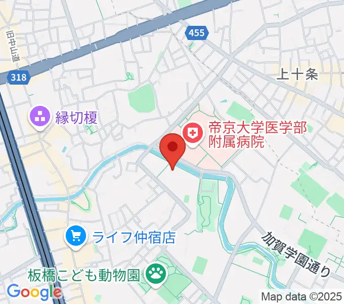 小出ピアノ教室・フルート教室の地図
