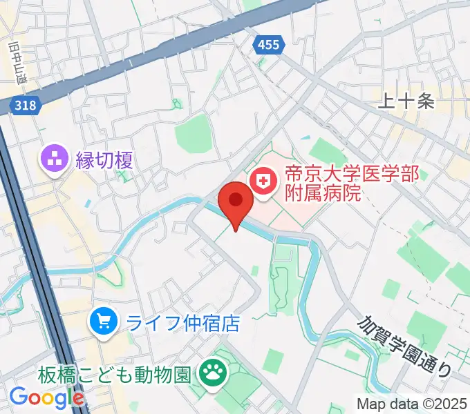 小出ピアノ教室・フルート教室の地図
