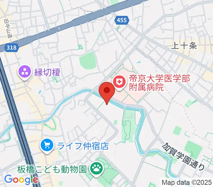 小出ピアノ教室・フルート教室の地図