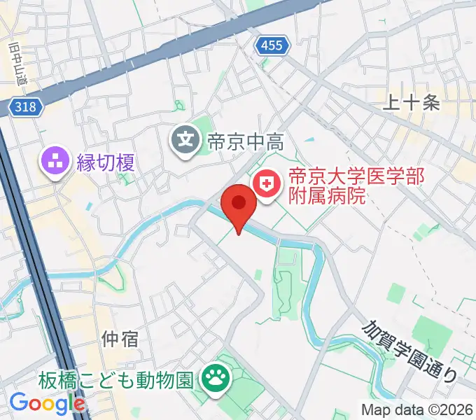小出ピアノ教室・フルート教室の地図