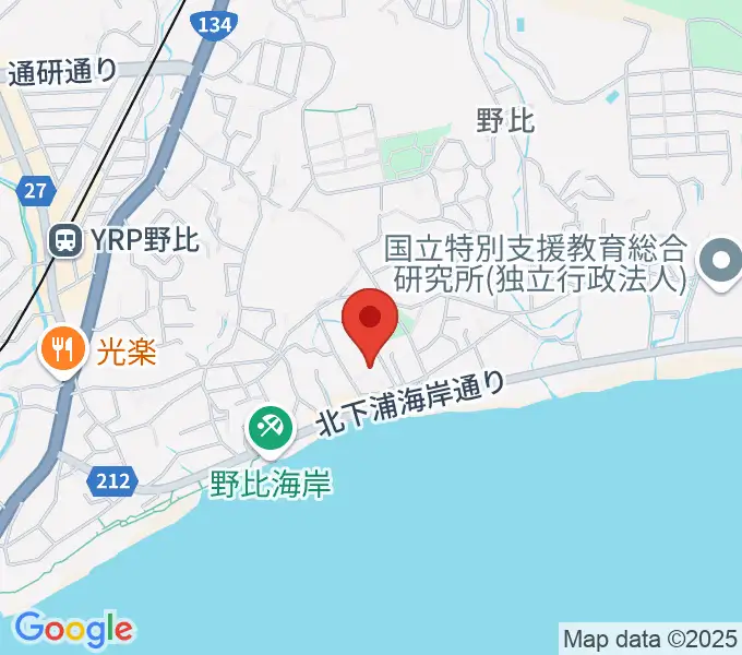 JUN音楽教室の地図