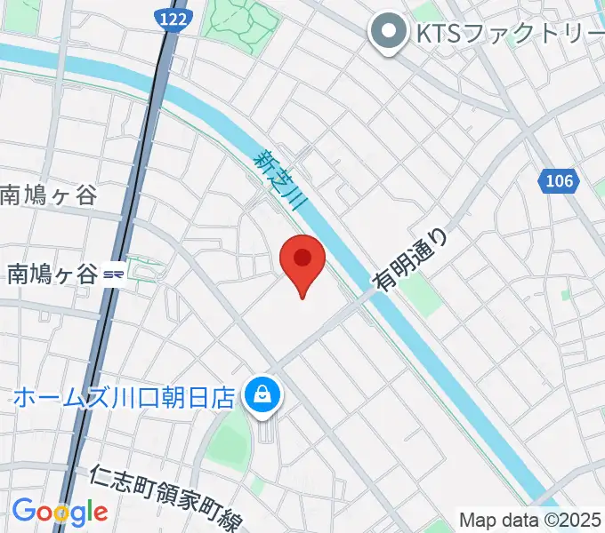 佐久間バイオリン教室の地図