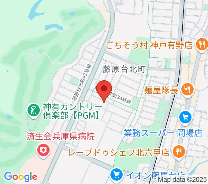 HAMAミュージックの地図