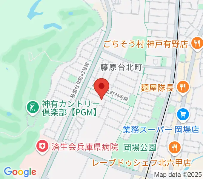 HAMAミュージックの地図