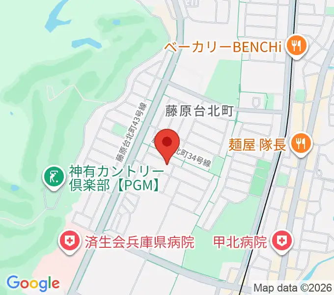 HAMAミュージックの地図