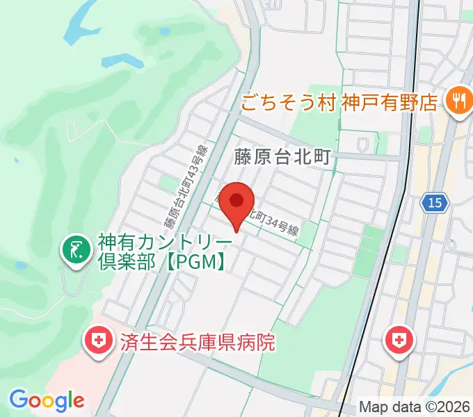 HAMAミュージックの地図
