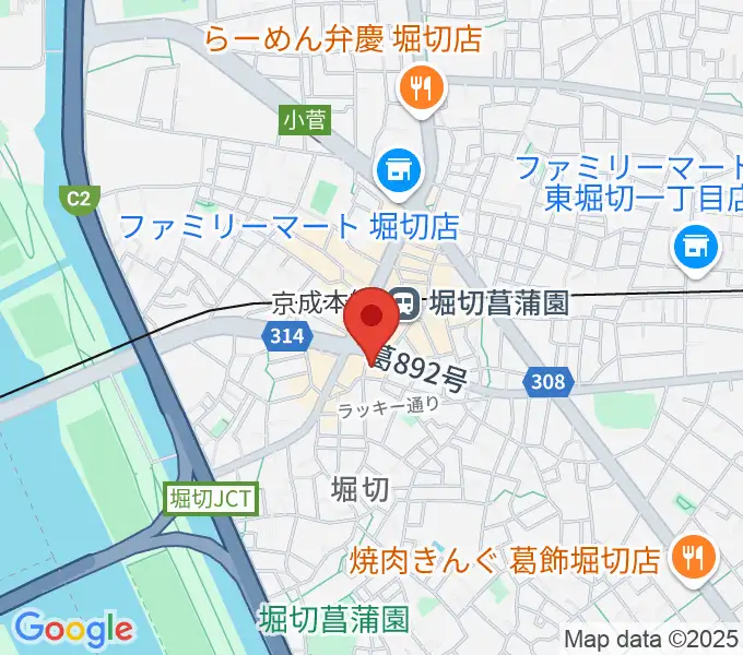 ミュージックスクール・ピュアボイスの地図