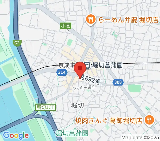 ミュージックスクール・ピュアボイスの地図