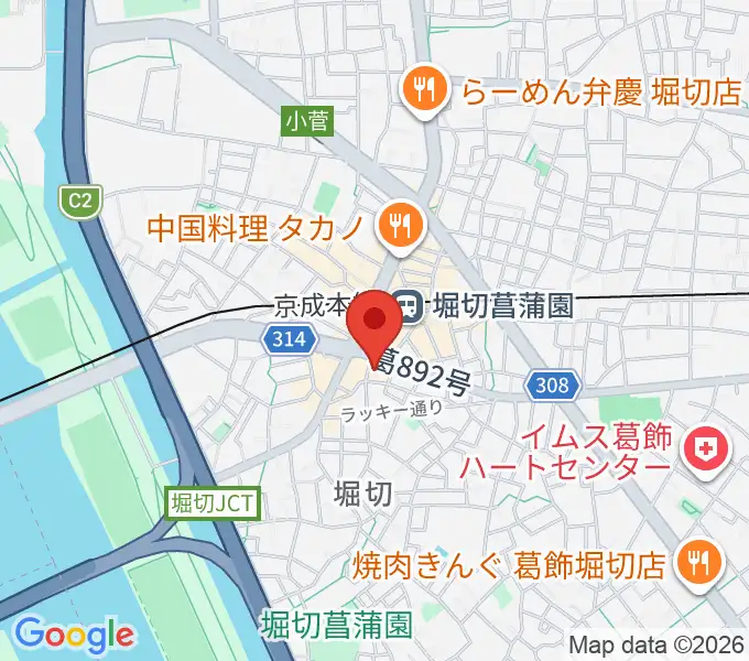 ミュージックスクール・ピュアボイスの地図